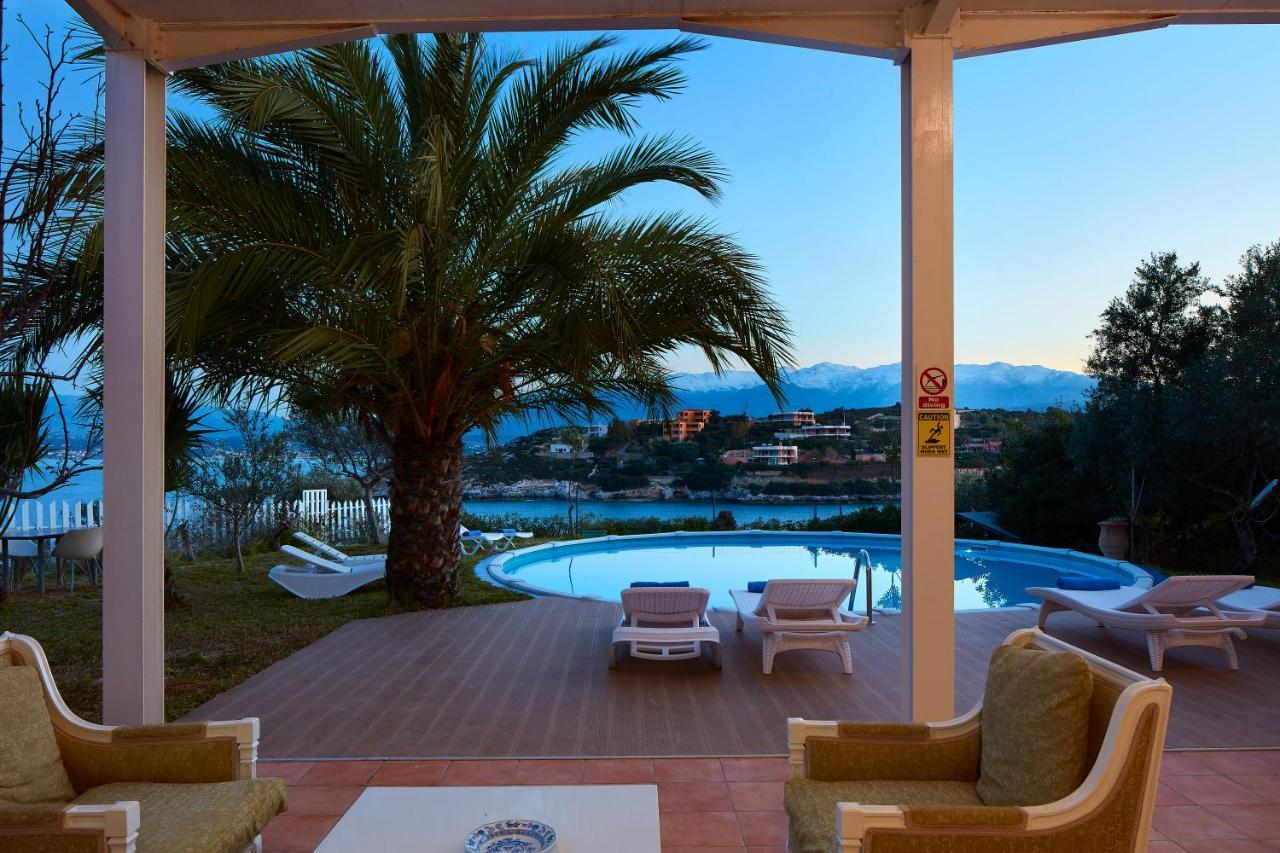 Seafront Villa Longobardi Hriszí Aktí Haniá Kültér fotó