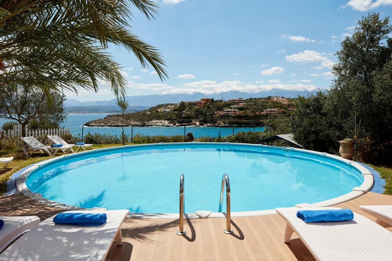 Seafront Villa Longobardi Hriszí Aktí Haniá Kültér fotó