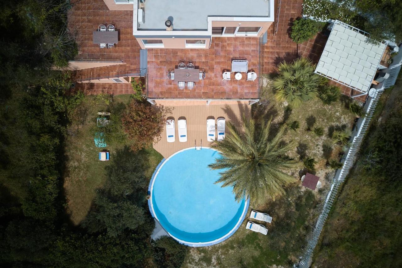 Seafront Villa Longobardi Hriszí Aktí Haniá Kültér fotó