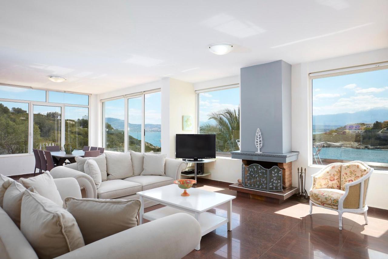 Seafront Villa Longobardi Hriszí Aktí Haniá Kültér fotó