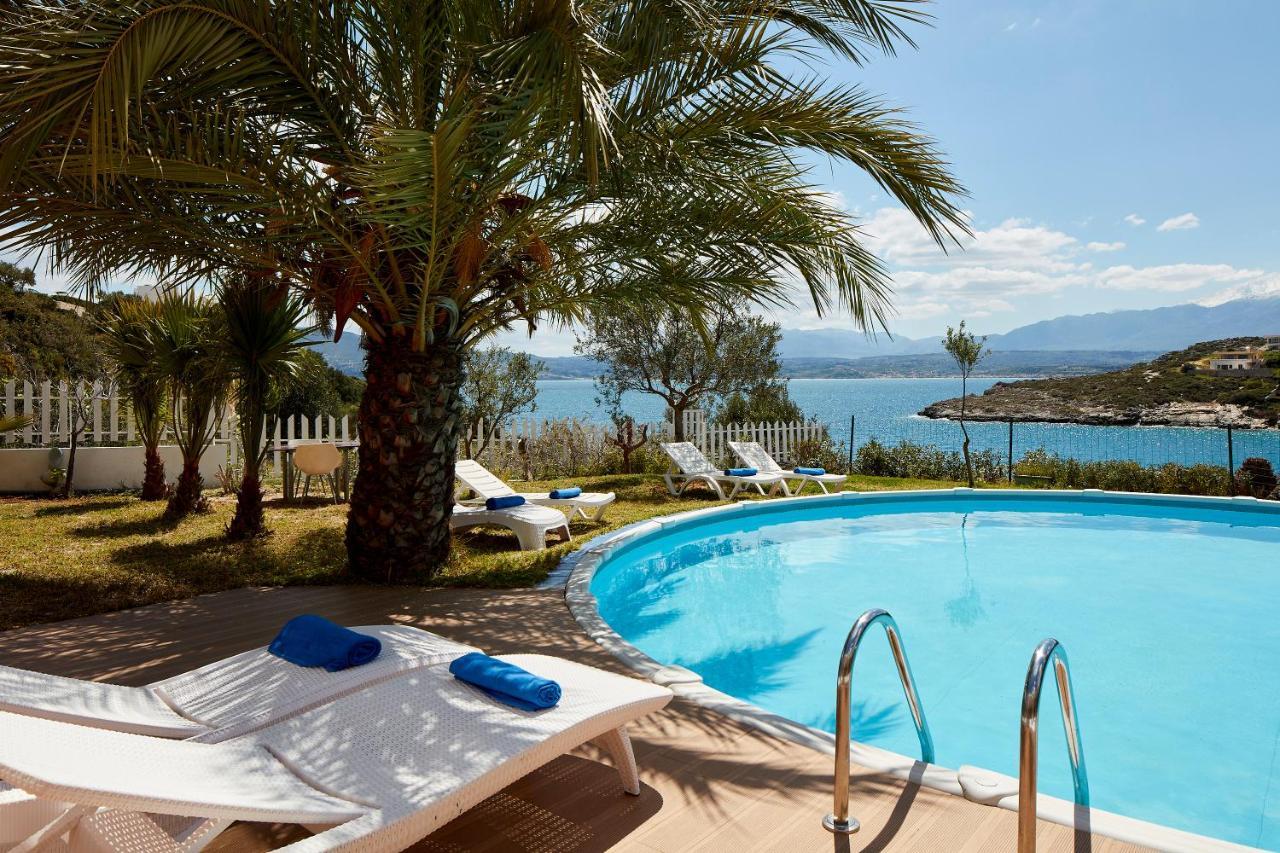 Seafront Villa Longobardi Hriszí Aktí Haniá Kültér fotó