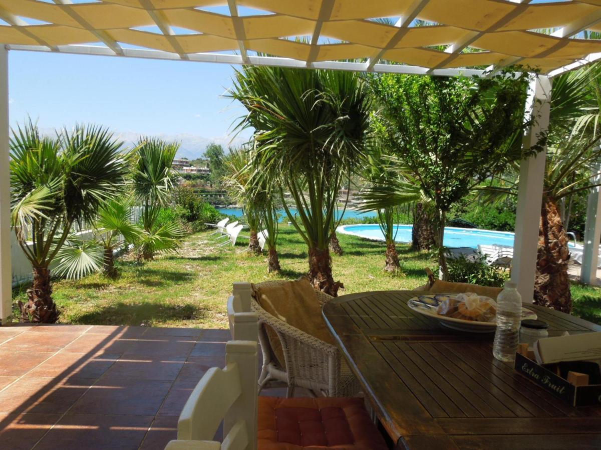 Seafront Villa Longobardi Hriszí Aktí Haniá Kültér fotó