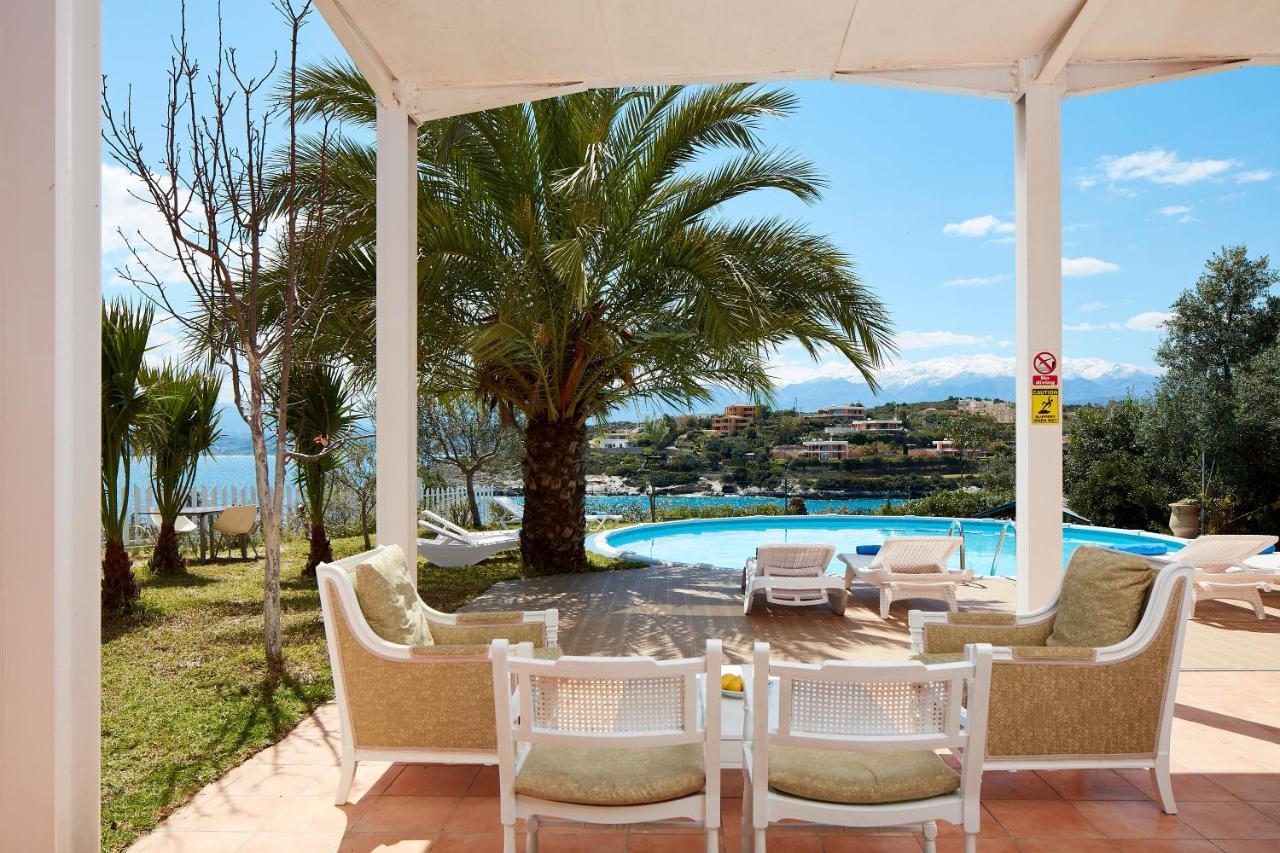 Seafront Villa Longobardi Hriszí Aktí Haniá Kültér fotó
